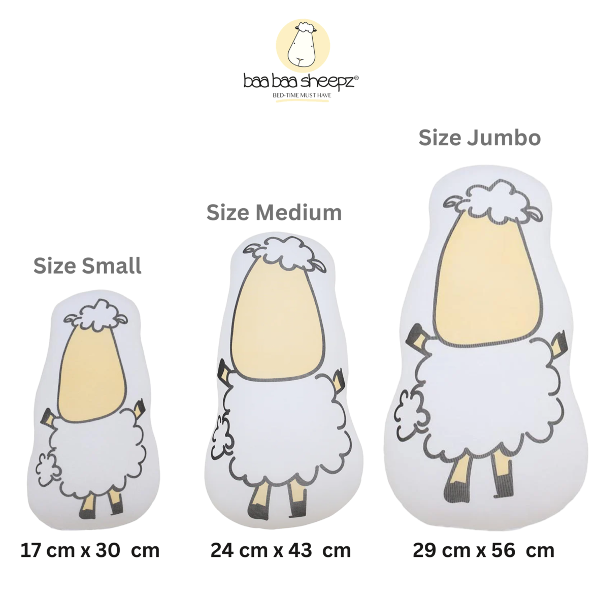 BaaBaaSheepz Hug Buddy – Smiley Baa Baa (Size Small)_02